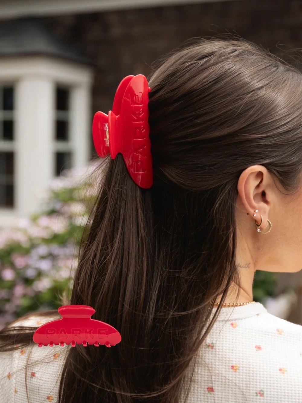 Parke Red Hair Claw Clip